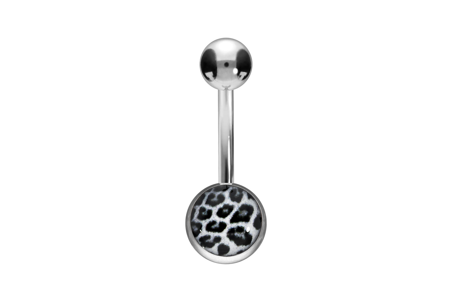 Chirurgenstahl Bananabell Piercing LEOPARD
